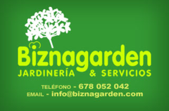 Biznagarden Jardinería logo